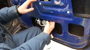 Установка электростеклоподьемника ФОРВАРД на автомобиль ИЖ ОДА