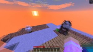 Майнкрафт но Девушка Скайблок но у Меня Только ОДИН БЛОК Челлендж НУБ И ПРО ВИДЕО ТРОЛЛИНГ MINECRAF