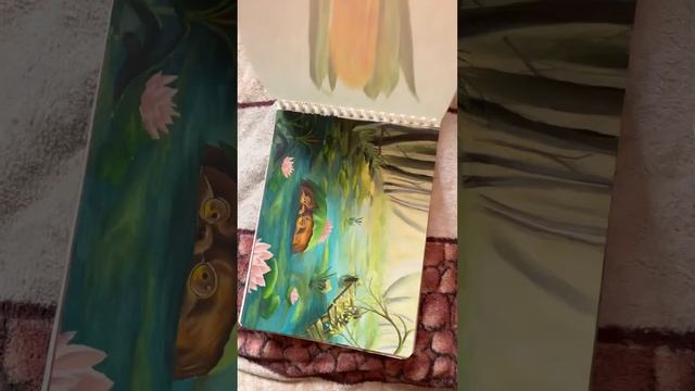 Небольшой румтур по альбому?? #artist  #art  #painting #gouache #artwork #tiktok