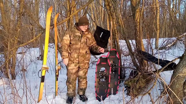 Снегоступы или лыжи - что лучше ? смотреть онлайн