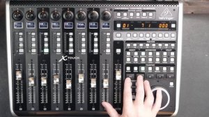 Using Behringer X-Touch Universal Control Surface with REAPER - stock/built-in setup