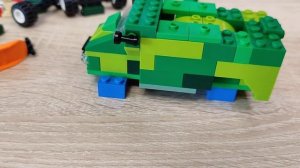 Собираю Военный грузовик с радаром из Lego