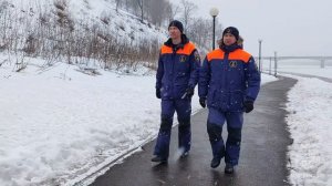 В Кирове сотрудники МЧС России провели акцию «Безопасный лёд»