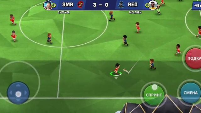 #4. Так примерно проходит игра с соперником равного по силам. очень лёгкая победа смотреть онлайн