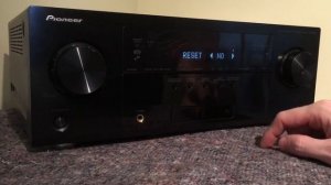 How to reset the Pioneer VSX-921-K AV Receiver