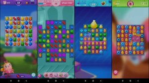Candy Crush Friends Saga Vs Candy Crush Saga Vs Candy Crush Soda Saga Vs Candy Crush Jelly Saga #2