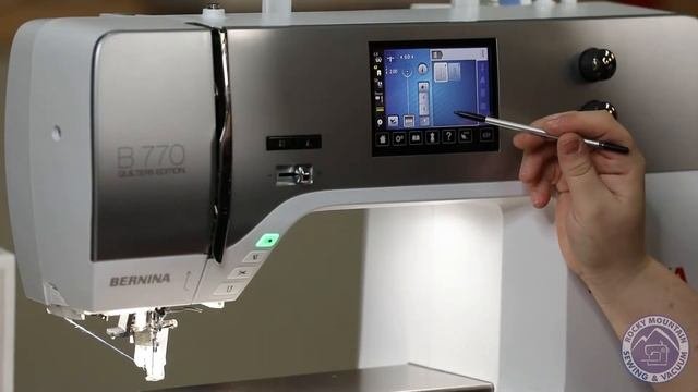 Bernina 770 QE Plus Sewing, Quilting And Embroidery Machine