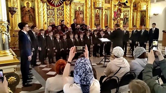 "Наша вера". Хор мальчиков "Юные дирижеры" и мужской хор Воронежской филармонии "Art’o’dox" смотреть онлайн