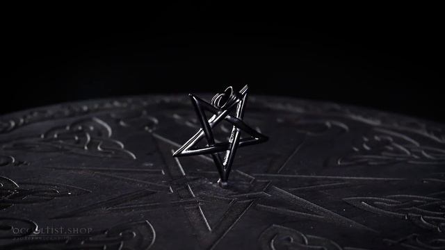 Пентаграмма — чёрный стальной кулон смотреть онлайн
