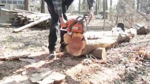 Stihl MS180C Vs. Husqvarna 142 - Part No. 2, Review and Test