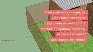 Выбираем место под дачный туалет STOLYARKA24.RU