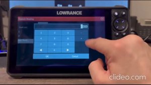 Карты C-MAP RS Y-050 Настройка палитры глубин Genesis Live на lowrance HDS LIVE с английским языком