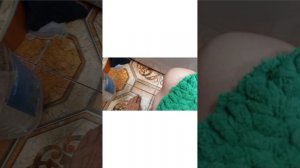 Первая машинная стирка мягкого коврика. Смотреть до конца ))).mp4