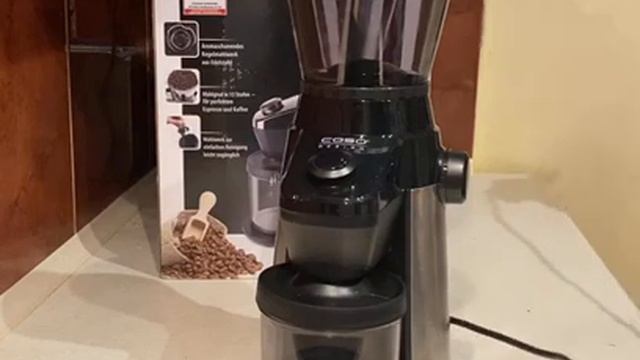 Распаковка - Кофемолка Caso Barista Flavour