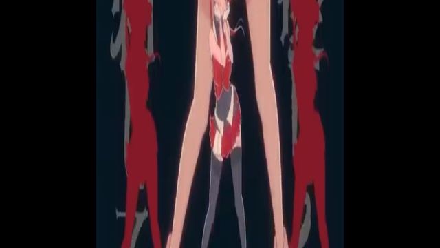 аниме тяночка танцует