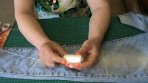 Как починить рваные джинсы оригинально и красиво БОРО. САШИКО. Мастер класс. Мир Вкуса.