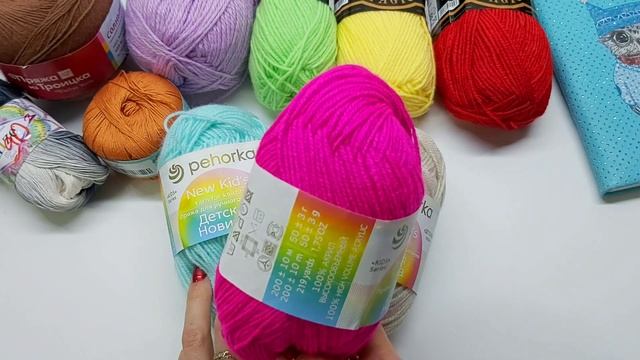 Подарок от доченьки к Новому году Пряжа от Пехорки Семеновская пряжа и Пряжа от Меджик смотреть онлайн