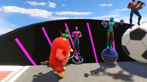 GTA 5 Gameplay Ragdolls Spiderman VS Angry Birds (GTA5 Euphoria Physics Fails & Funny Moments)