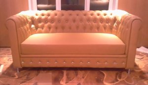 изготовление дивана дома