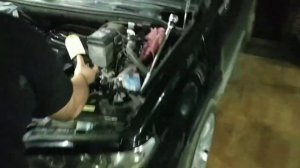 Димексид промывка двигателя БМВ X5 Е53 3.0 дизель