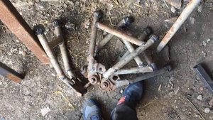 Багги своими руками с двигателем от москвича .