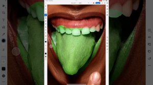 Change a color with photoshop on iPad Pro