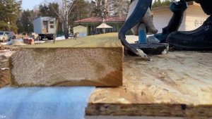 Строим БАРНХАУС из СИП-панелей. НАРУЖНЫЕ СТЕНЫ. (ДЕНЬ 7) Дом из СИП панелей в стиле БАРН ХАУС.