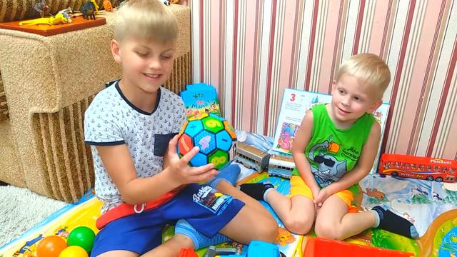 Учимся считать до пяти. Воздушные шарики. Развивающее видео смотреть онлайн