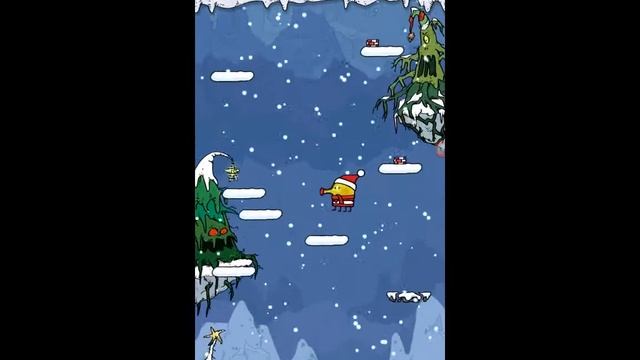 Doodle jump Christmas edition gameplay смотреть онлайн