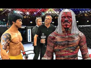 UFC 4 Bruce Lee vs. The Goudmen - Who Wins in This Epic EA Sports UFC 4 Showdown?