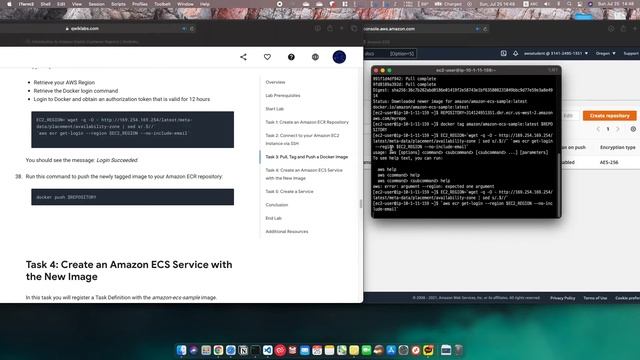 Qwiklabs | Introduction to Amazon Container Registry смотреть онлайн
