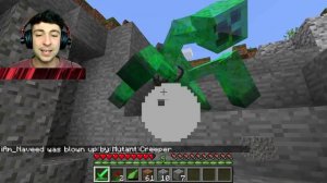 Minecraft MUTANT MOBS ATTACK SUPER HOUSE BASE MOD / MUTANT CREEPER ZOMBIE ENDERMAN ! Minecraft Mods