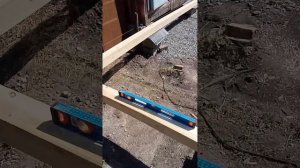 монтаж бруса для веранды