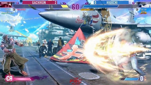 SF6 🔥 Higuchi (Guile) Vs Gachikun (Rashid) 🔥 Street Fighter 6