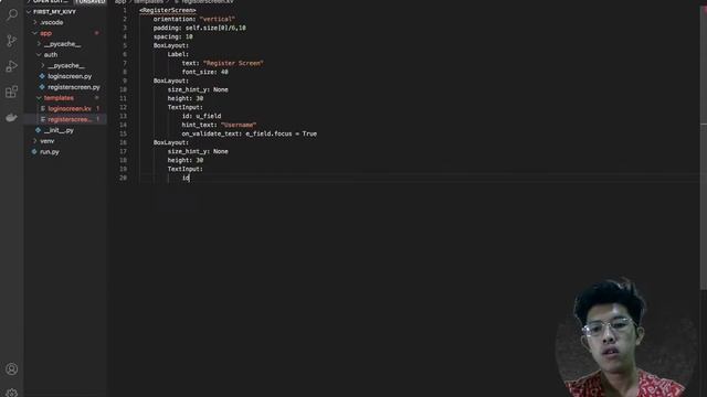 Python Kivy Form Register .kv #5 смотреть онлайн
