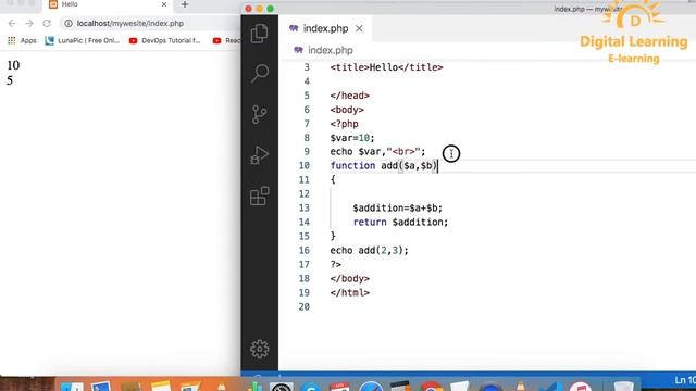 22 PHP Global and Local Variable | Online Training Download app from below link