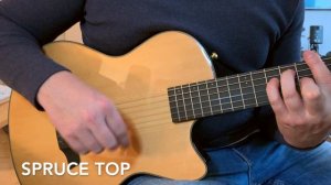 Guitars Angel Lopez EC3000CNA Nylon vs Maho N - Spruce top vs Mahagony