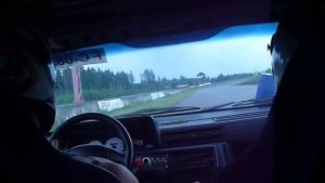 Volvo 740 turbo diesel drift