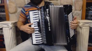 WELTACHIII80BK - Black Weltmeister Achat 80 Piano Accordion LMM 34 80 $2499