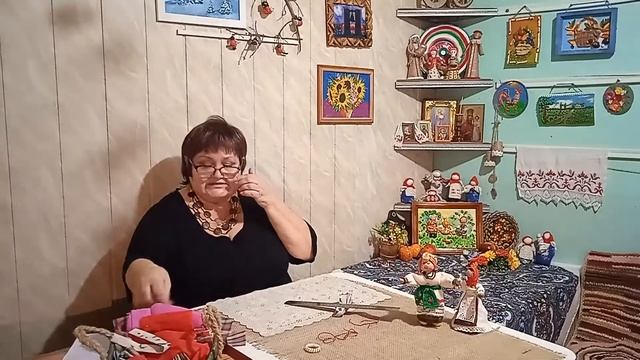 Мастер-класс по изготовлению национальной куклы-мотанки