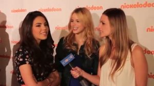 Samantha Boscarino  Halston Sage Interview - 2012 Nickelodeon Upfronts.mp4