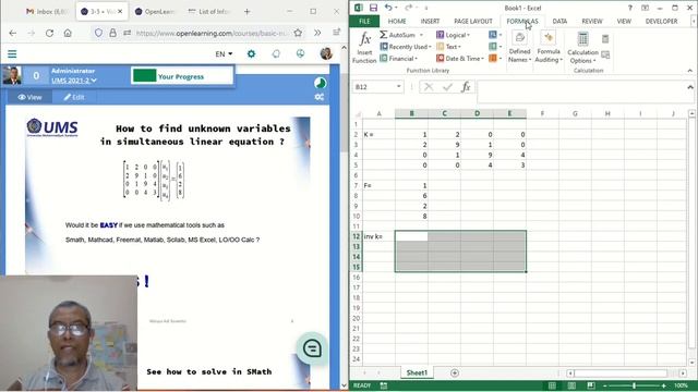 Numerical Method - Solving Equations (MS Office - Excel) смотреть онлайн