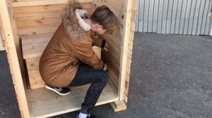 Как собрать дачный туалет - "Будка" от КировЛес.РФ