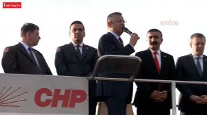 Özgür Özel İzmir Çiğli'de coşkulu miting!