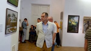 Видеорепортаж Игоря Дремина с открытия выставки "Живописная Россия" в Москве