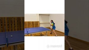 Тренировка детей по настольному теннису