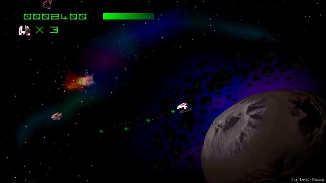 Asteroids - HD PS1 Gameplay - DuckStation смотреть онлайн