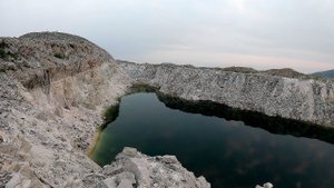 Белое пятно посёлка на севере