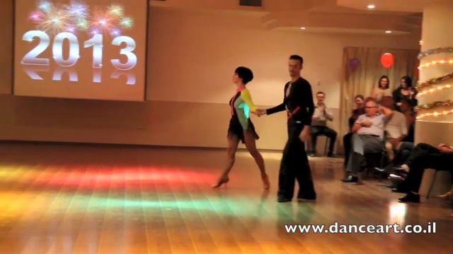 DANCEART PARTY"NEW YEAR 2013!" SHOW part 4 CHA-CHA-CHA-YOSI&JENIA;WALTZ-DANI&ELIS смотреть онлайн