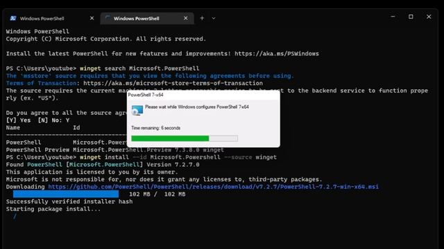 How To Upgrade to Powershell 7 in Windows 11